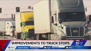 INDOT investing $600 million in rest stops amid truck parking shortage