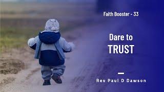 Faith Booster 33 - Dare to Trust
