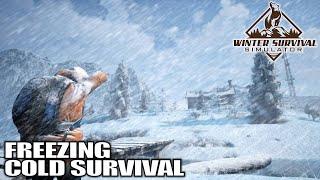 Freezing Cold, Craft & Survive | Winter Survival Simulator Gameplay | E01