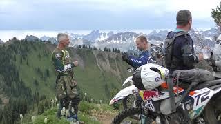 Dual Sport dirt biking in the Slocan Valley, Kootenays, British-Columbia