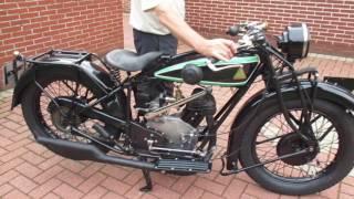 D-RAD R9 Oldtimer Motorrad Start Antique Veteran Motorcycle