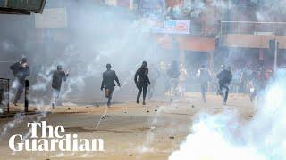 Police fire teargas as protests continue across Kenya despite withdrawal of tax hikes