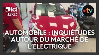 Automobile : inquiétudes autour du marché de la voiture électrique.