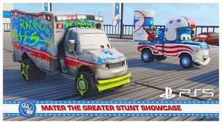 Cars 3 Driven To Win | Dr Damage - Master Level Events | Mater The Greater Stunt Showcase