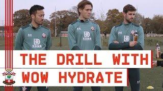 THE DRILL WITH WOW HYDRATE | Jack Stephens, Jannik Vestergaard and Maya Yoshida take on The Drill