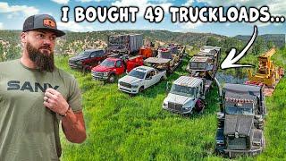 I Bought 49 Truckloads of Stuff at Massive Garage Sale 