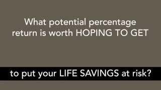 How much risk do you need to take?