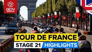 Sprint Showdown On The Champs-Élysées!  | Tour De France 2022 Stage 21 Highlights