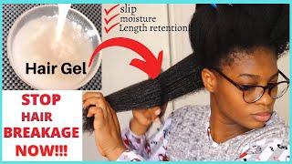 STOP HAIR BREAKAGE | How to DETANGLE DRY MATTED NATURAL HAIR with EASE!!