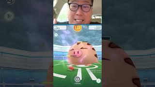 I Used a Level 50 Magikarp to Beat a Raid Boss in Pokemon Go, #shorts