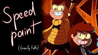 [SpeedPaint] Gravity Falls- Cipher Pines AU