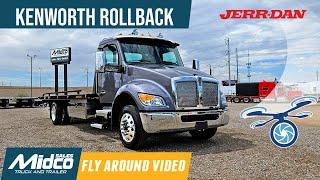 Kenworth T280 Jerr-Dan Rollback Tow Truck For Sale @JerrdanCorp