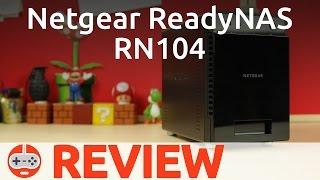 Netgear ReadyNAS RN104 Review - Gaming Till Disconnected