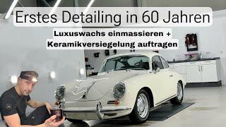 Porsche 356 SC // Carnaubawachs + Keramikversiegelung // PS CAR GARAGE Highend Car Detailing