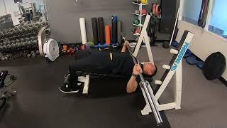 Decline bench press