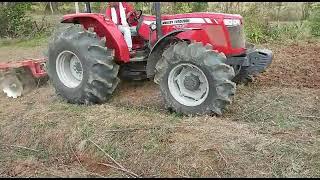 tractor Massey Ferguson 4309E nuevo trabajando su primer día