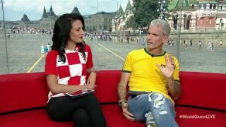 Lucy Zelic gets emotional discussing Croatia's historic World Cup final appearance