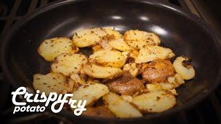 Crispy Fry Potato | Recipe By Kitchen With Maazee | Cheesy Potatoes