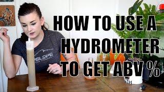 How To Use A Hydrometer To Read Gravity And Get ABV Percentage