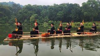 Xuyên việt T118 Về quê gặp Gái xinh học trò Xuân Hữu hát then trên hồ Tân Trào. Nguyễn Tất Thắng