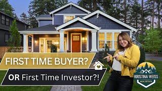 First time buyer investor