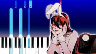 AKASAKI - Bunny Girl (Piano Tutorial)