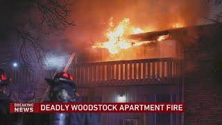 3 injured, dozens displaces in Woodstock apartment fire