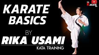 Karate Basics by Rika Usami - World Champion | Kata Basics| Kihon Basics| the karate ka