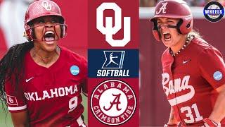#2 Oklahoma vs #15 Alabama | Super Regionals Game 2 | 2025 College Softball Highlights
