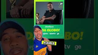 Denilson novo apresentador da globo #flamengo #globo #globoesporte #futebol #denilsonshow