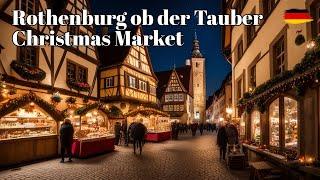  Enchanting Christmas Market 2023 : Rothenburg, Germany's Must-Visit Winter Destination 