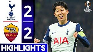 Tottenham vs Roma (2-2) | All Goals & Extended Highlights | UEFA Europa League 2024/25