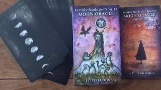 Earthly Souls & Spirits Moon Oracle by Terri Foss | Paired with Tarot Decks