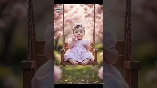 Baby girl talking to her father  #foryou #cutebaby #shorts #ai