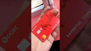 KARTU DEBIT OCBC NISP MASTERCARD #ocbc #nyala #kartucontactless #ocbcnyala