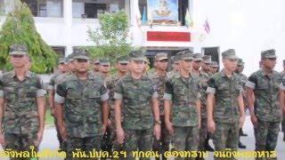 การทดสอบความรับรู้นโยบาย นโยบาย ผบ.ทร.ปี งป.59 ของ พัน.ปบค.2ฯ