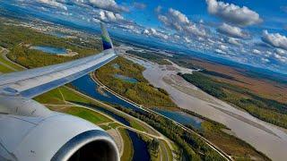 [4K] – Incredible Fairbanks Takeoff – Alaska Airlines – Boeing 737-900/ER – FAI – N277AK – SCS 1330