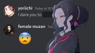 Yoriichi and female Muzan play truth or dare | if demon slayer had a discord server