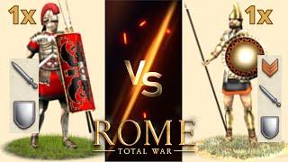 Can Finest Royal Pikemen Beat Julii's Finest Urban Cohorts in OG Rome: Total War?