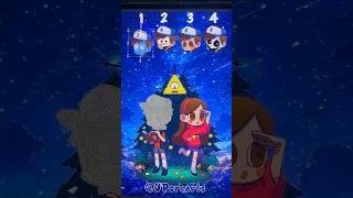 Which one is correct ? Dipper and Mabel from Gravity Falls - 4 #art #gravityfalls