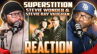 Stevie Wonder & Stevie Ray Vaughan - Superstition (REACTION)