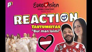 ריאקשן כחול לבן! - אירוויזיון 2025 - לטביה | Reaction Eurovision 2025 Latvia​