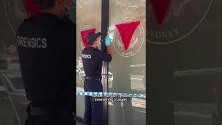 US consulate in Sydney attacked with sledgehammer and sprayed with pro-Palestinian graffiti