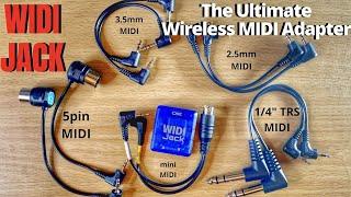 Widi Jack - The ULTIMATE Wireless/Bluetooth MIDI System