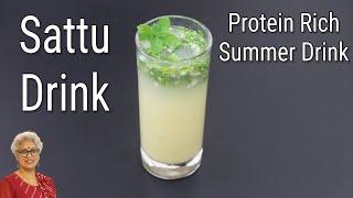 Sattu Drink - Masala Sattu Drink Recipe - Protein Rich Summer Drink | Skinny Recipes