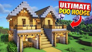 Minecraft Ultimate Duo Survival House Build Tutorial 