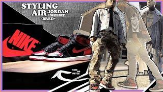 Air Jordan 1 "BRED" Patent Leather: IS IT BETTER THAN OG RETRO \ HOW TO STYLE PATENT BRED 1 ON FEET