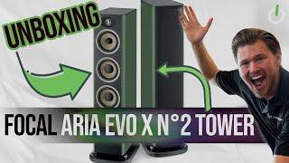 NEW** FULL Focal Aria Evo X N2 Floorstanding Tower Speaker Unboxing & Review