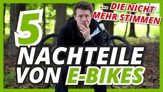 5 NACHTEILE VON E-BIKES, DIE NICHT (MEHR) STIMMEN 