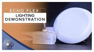 Echo Flex: Wireless Lighting Control Product Demo